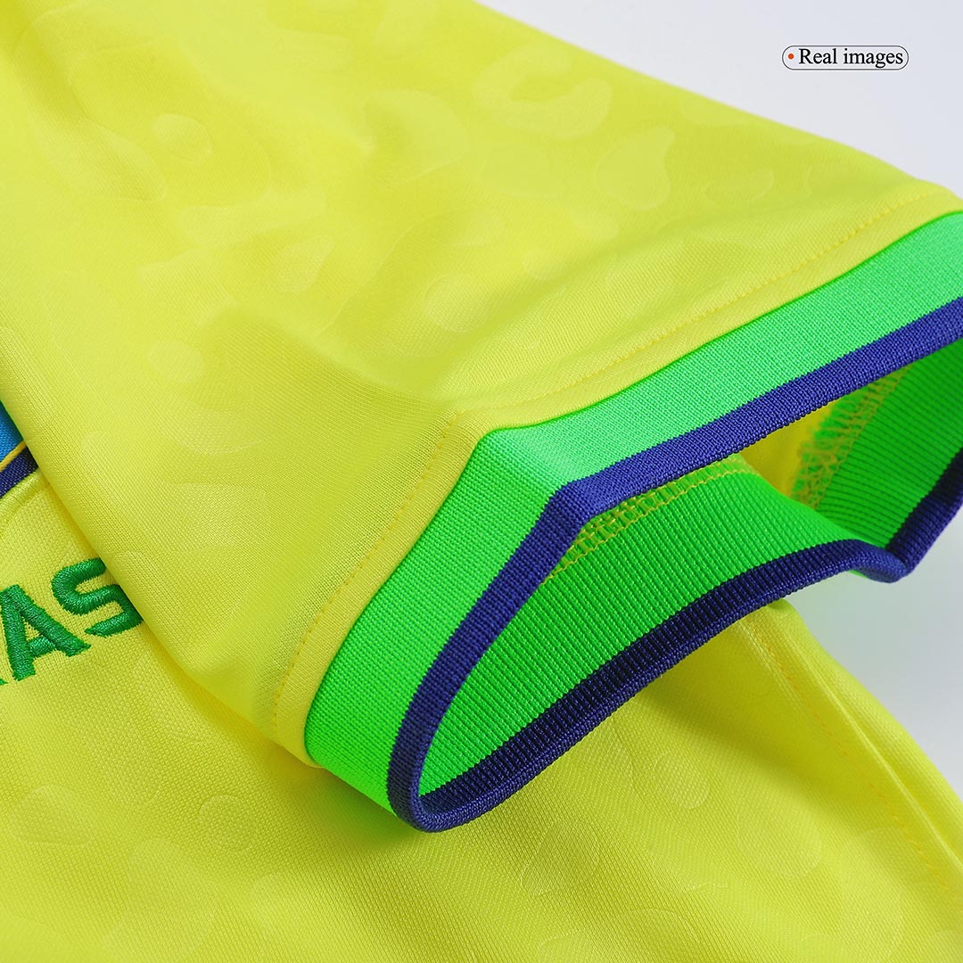 Brazil Neymar Home Jersey 2022 World Cup Kit – FansinHeaven