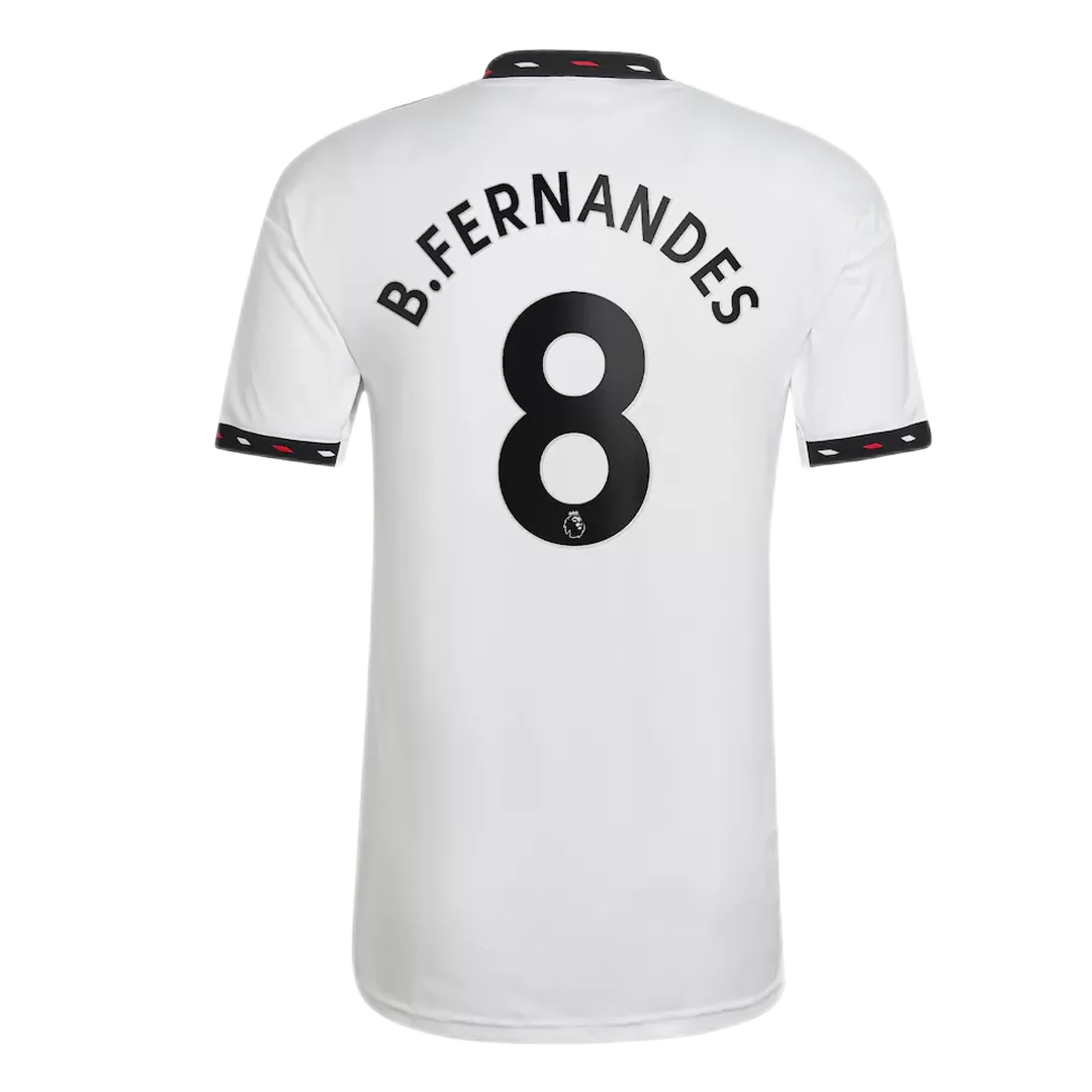 Manchester United Jersey Custom B.FERNANDES #8 Soccer Jersey Away 2022/23 - bestsoccerstore