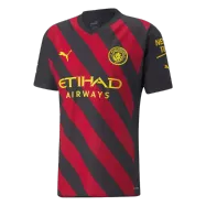 Manchester City Jersey Custom Away Soccer Jersey 2022/23 - bestsoccerstore