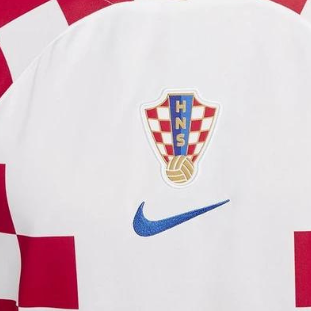 finekeys New Croatia Home Soccer Jersey World Cup 2022 Men Adult Modric #10 XL / Modric #10