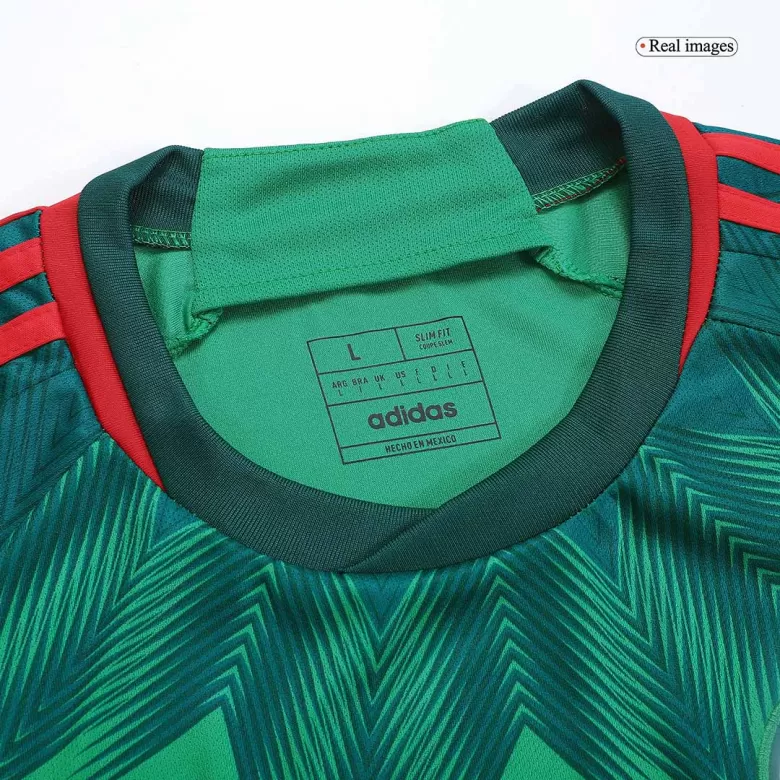 Mexico National Team adidas 2022/23 Home Authentic Custom Jersey - Green