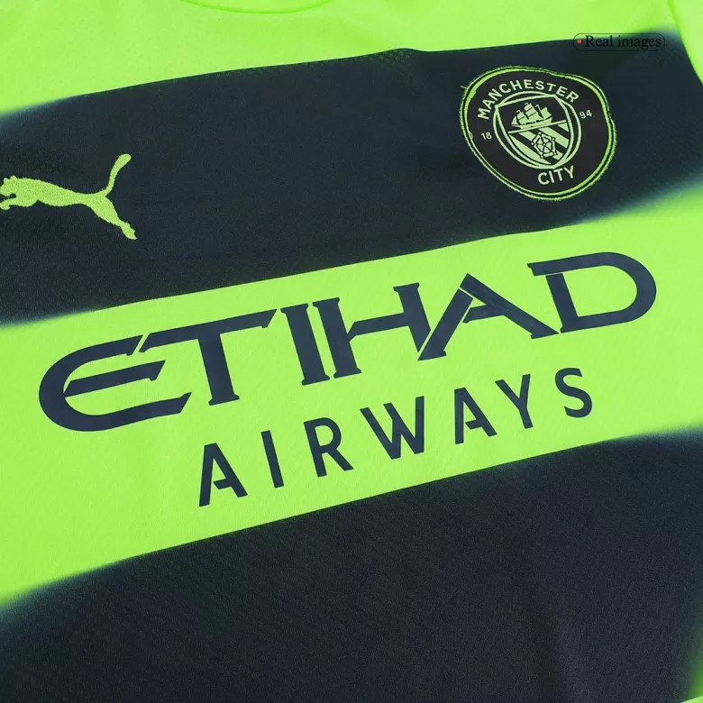 2021/22 Manchester City Away Jersey #17 De Bruyne 3XL Puma Soccer Champions  NEW