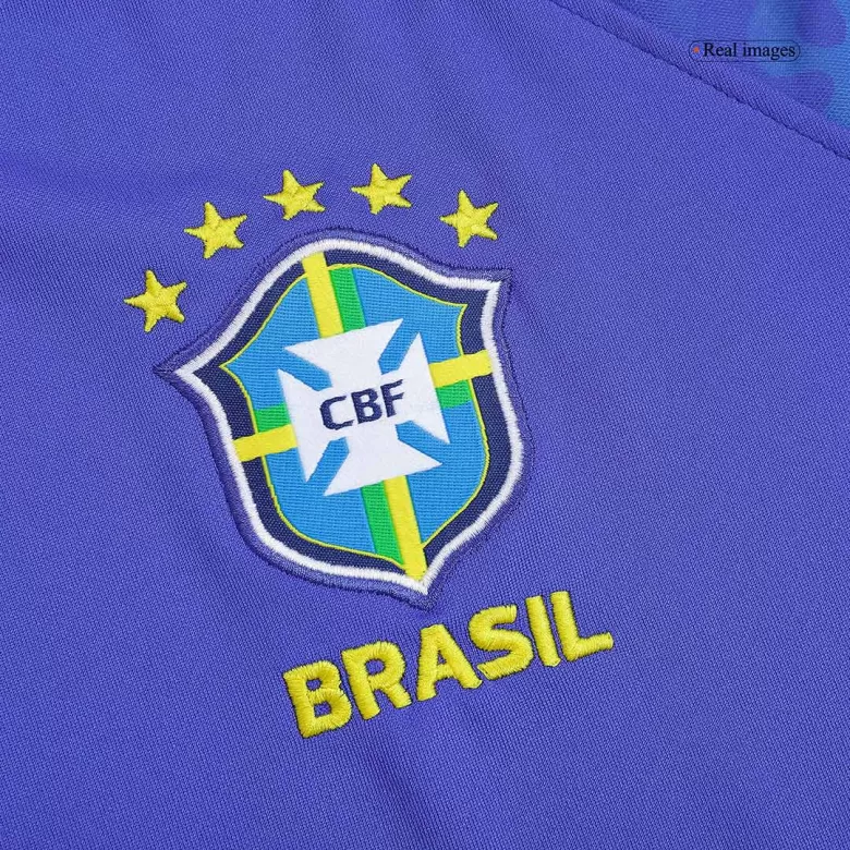 NEYMAR JR #10 Brazil Jersey 2022 Away - Women World Cup