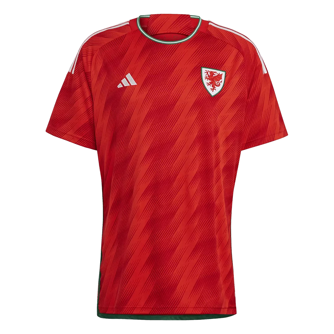 Wales Home Soccer Jersey Custom World Cup Jersey 2022