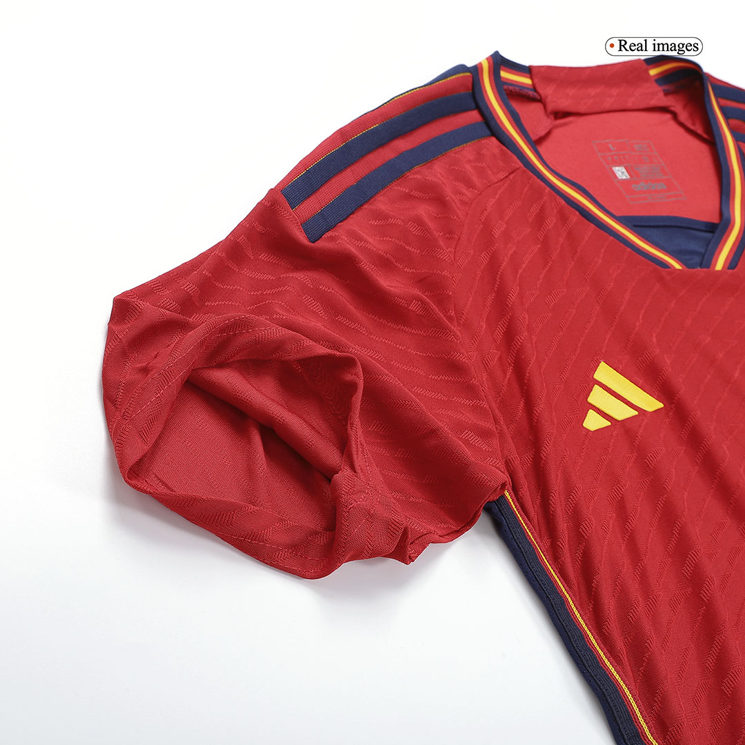2022/23 Spain Home Jersey #26 Pedri Medium Adidas World Cup Football Soccer  NEW
