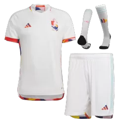 Belgium Away Soccer Jersey Custom World Cup Jersey 2022 - bestsoccerstore