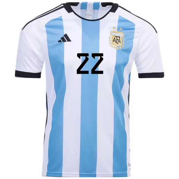 2022-23 Argentina Home Shirt J.Álvarez #9