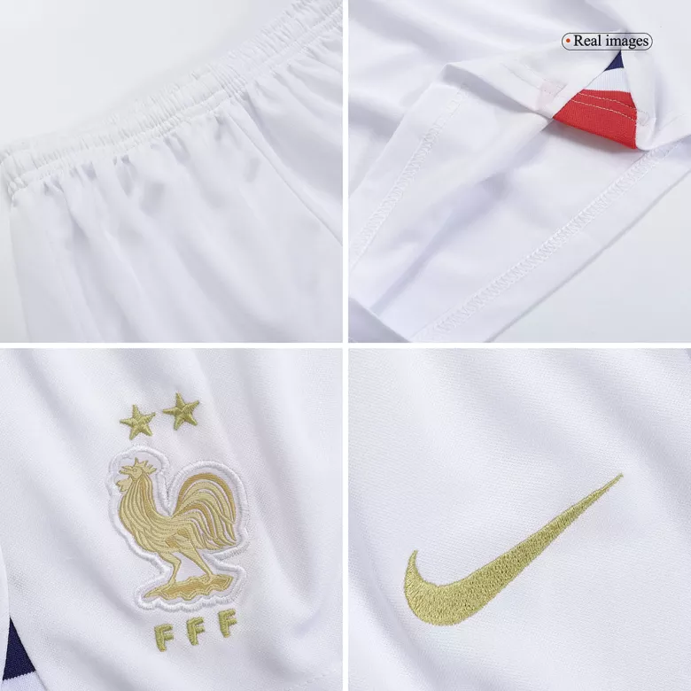 Kid's France Jersey Custom Home Soccer Soccer Kits 2022 - bestsoccerstore