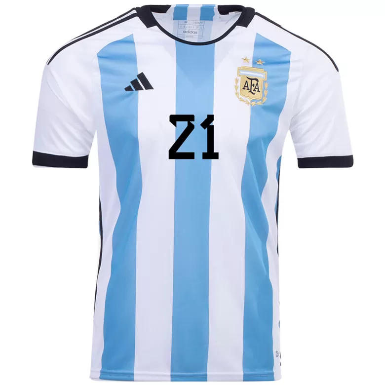 Adidas Argentina Away Stadium Jersey 2022/23 Men`s XXL / No / #21 Dybala