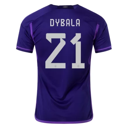 Argentina Jersey Custom DYBALA #21 Soccer Jersey Away 2022 - bestsoccerstore