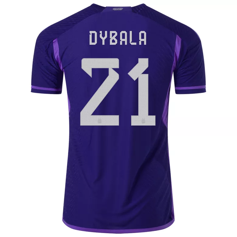 Authentic DYBALA #21 Soccer Jersey Argentina Away Shirt 2022 - bestsoccerstore