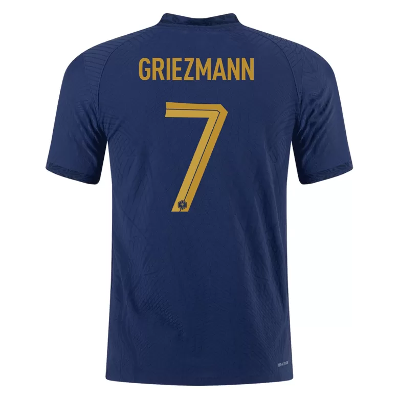 Authentic France Soccer Jersey GRIEZMANN #7 Home Shirt 2022 - bestsoccerstore