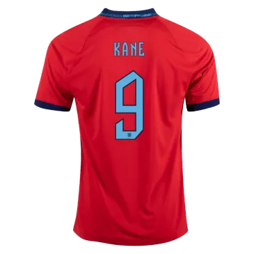 England Away Soccer Jersey Custom KANE #9 World Cup Jersey 2022 - bestsoccerstore