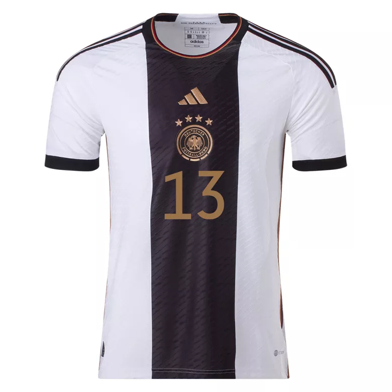 Germany Jersey MÜLLER #13 Custom Home Soccer Jersey 2022 - bestsoccerstore