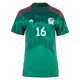 Mexico Home Soccer Jersey Custom H.HERRERA #16 World Cup Jersey 2022 - bestsoccerstore