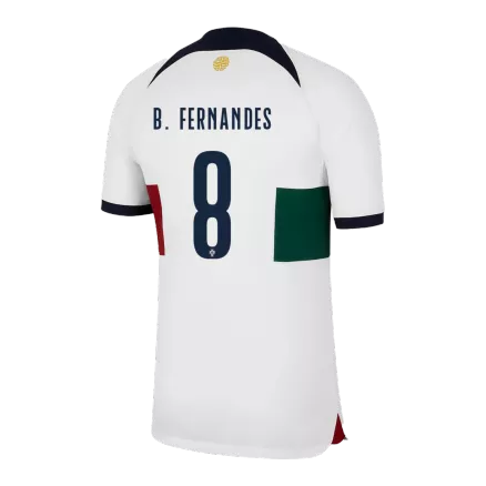 Portugal Jersey Custom B.FERNANDES #8 Soccer Jersey Away 2022 - bestsoccerstore