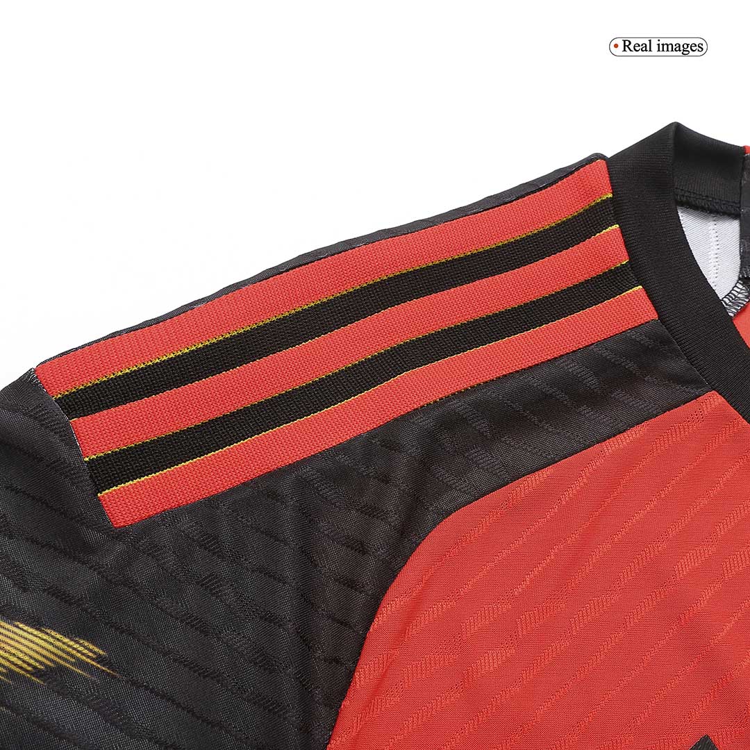 Belgium Jersey R.LUKAKU #9 Custom Home Soccer Jersey 2022