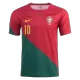 Portugal Home Soccer Jersey Custom BERNARDO #10 World Cup Jersey 2022 - bestsoccerstore