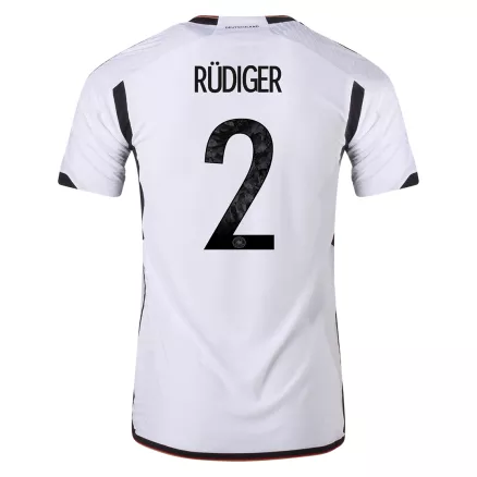 Germany Jersey RÜDIGER #2 Custom Home Soccer Jersey 2022 - bestsoccerstore
