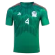 Mexico Home Soccer Jersey Custom E.ÁLVAREZ #4 World Cup Jersey 2022 - bestsoccerstore