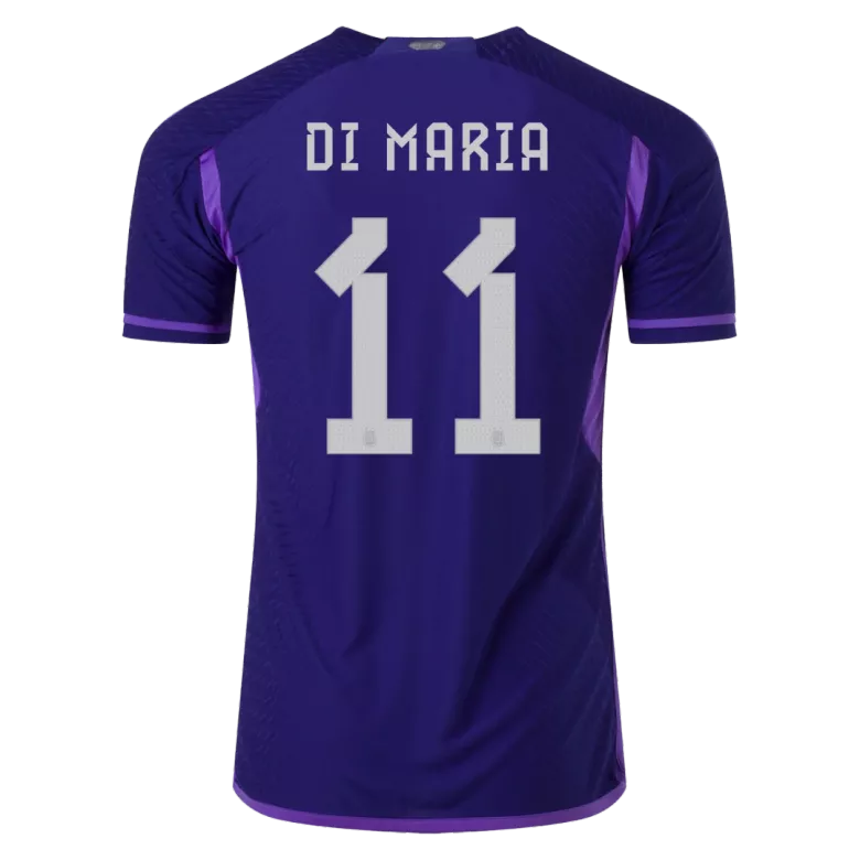 Argentina Jersey DI MARIA #11 Custom Away Soccer Jersey 2022 - bestsoccerstore