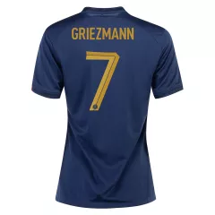 France Home Soccer Jersey Custom GRIEZMANN #7 World Cup Jersey 2022 - bestsoccerstore