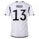 Germany Jersey MÜLLER #13 Custom Home Soccer Jersey 2022 - bestsoccerstore