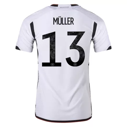 Germany Jersey MÜLLER #13 Custom Home Soccer Jersey 2022 - bestsoccerstore