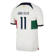 Portugal Away Soccer Jersey JOÃO FÉLIX #11 Custom World Cup Jersey 2022 - bestsoccerstore
