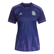 Argentina Away Soccer Jersey Custom World Cup Jersey 2022 - bestsoccerstore