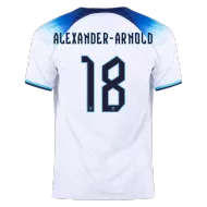 England Home Soccer Jersey Custom ALEXANDER-ARNOLD #18 World Cup Jersey 2022 - bestsoccerstore
