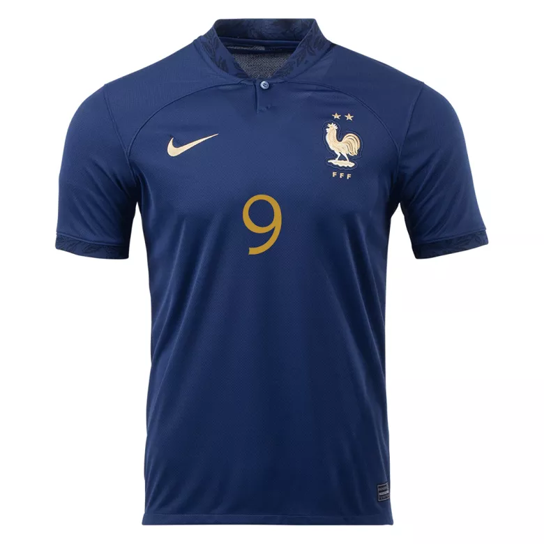 France Jersey Custom GIROUD #9 Soccer Jersey Home 2022 - bestsoccerstore
