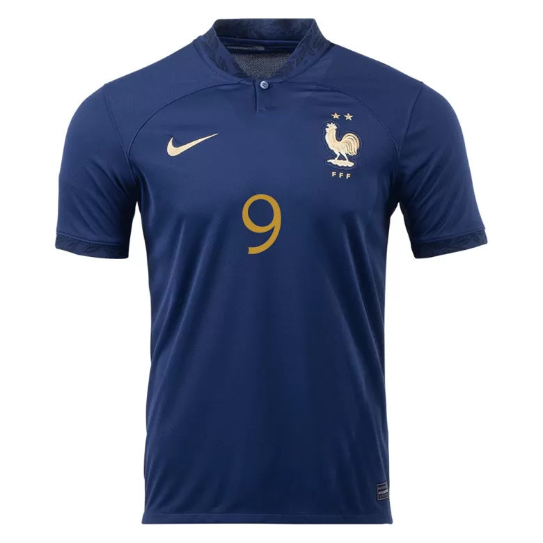 France Jersey Custom GIROUD #9 Soccer Jersey Home 2022 - bestsoccerstore