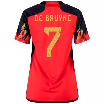 Belgium Jersey Custom DE BRUYNE #7 Soccer Jersey Home 2022 - bestsoccerstore