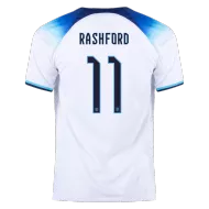 England Home Soccer Jersey Custom RASHFORD #11 World Cup Jersey 2022 - bestsoccerstore