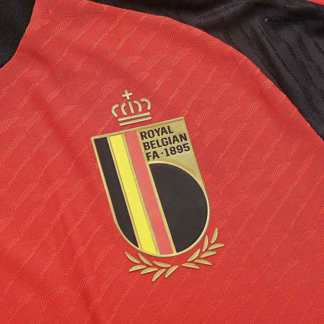 Belgium 2022-23 Home De Bruyne #7 Jersey Name Set