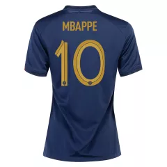 France Home Soccer Jersey Custom MBAPPE #10 World Cup Jersey 2022 - bestsoccerstore