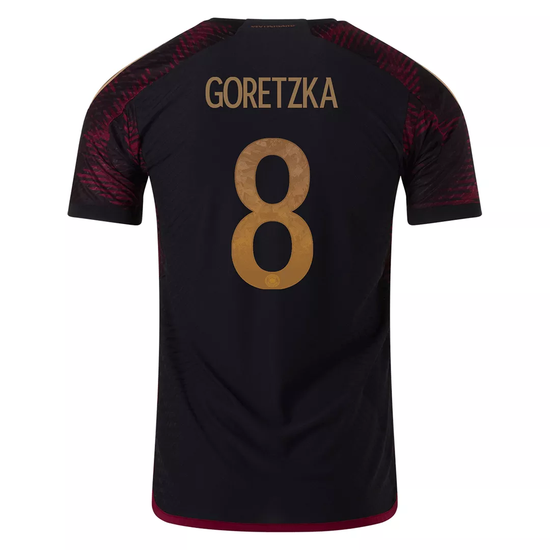 Germany Jersey GORETZKA #8 Custom Away Soccer Jersey 2022 - bestsoccerstore
