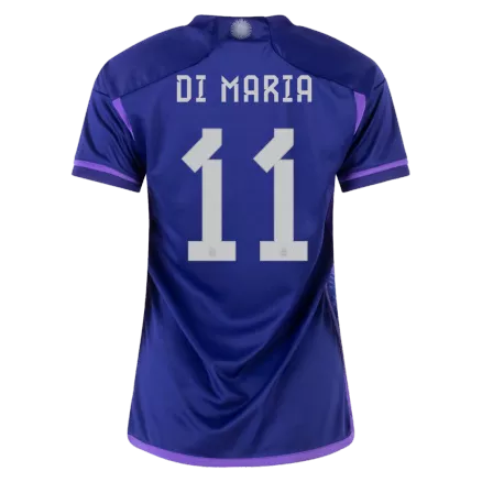Argentina Jersey Custom DI MARIA #11 Soccer Jersey Away 2022 - bestsoccerstore
