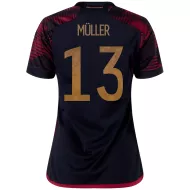 Germany Away Soccer Jersey Custom MÜLLER #13 World Cup Jersey 2022 - bestsoccerstore
