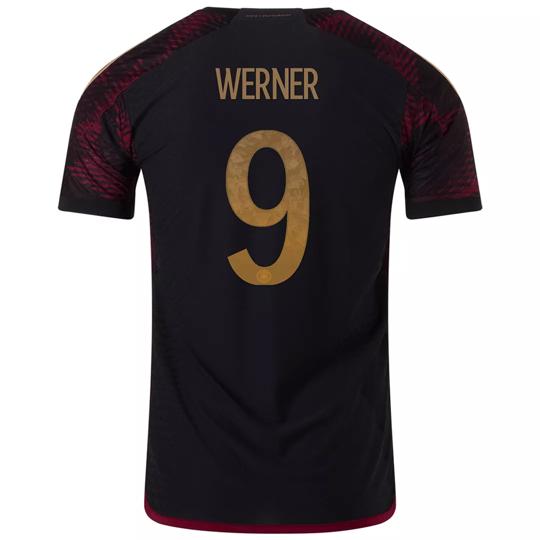 Germany Jersey WERNER #9 Custom Away Soccer Jersey 2022 - bestsoccerstore