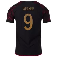 Germany Away Soccer Jersey WERNER #9 Custom World Cup Jersey 2022 - bestsoccerstore