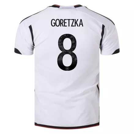 Germany Jersey Custom GORETZKA #8 Soccer Jersey Home 2022 - bestsoccerstore