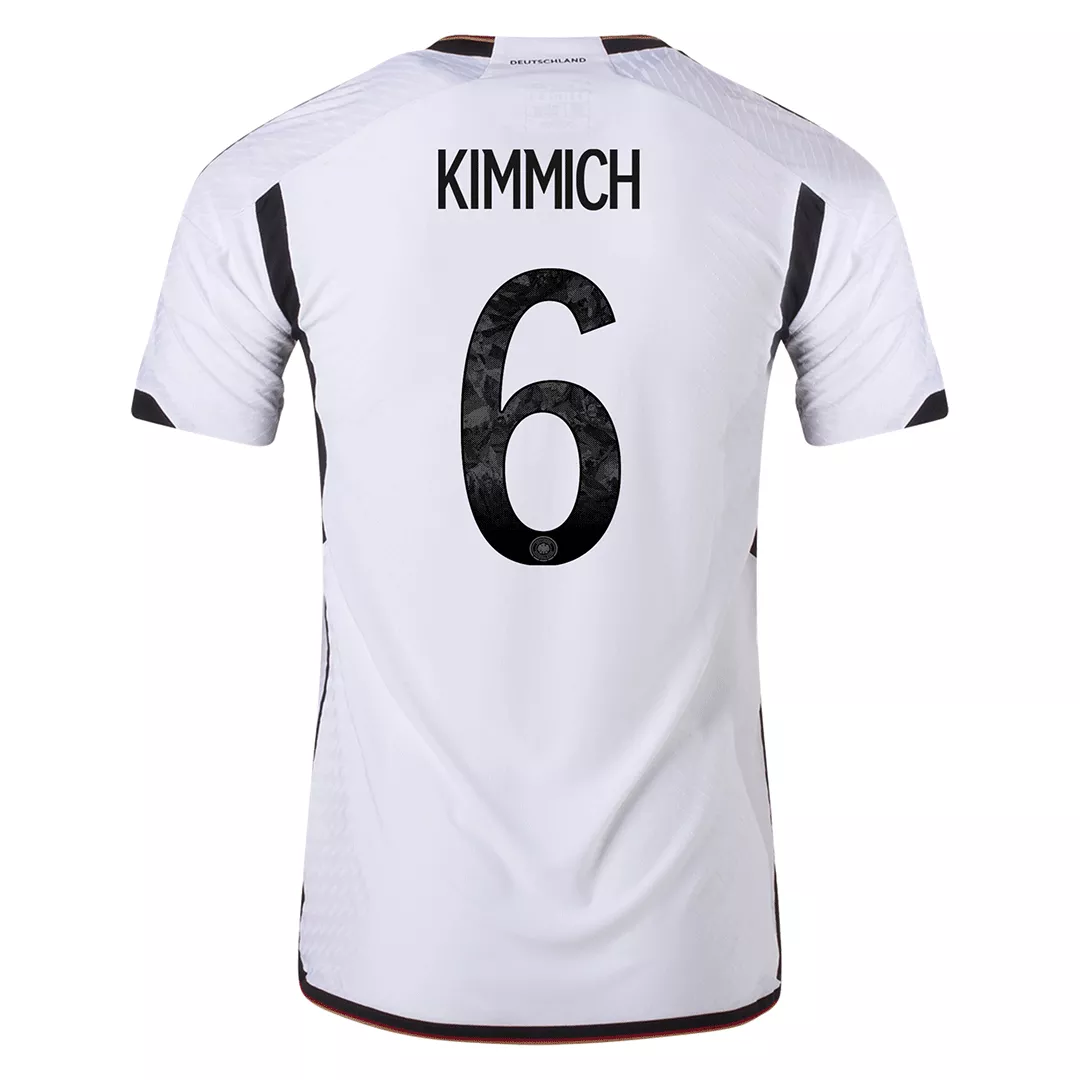 Germany Jersey KIMMICH #6 Custom Home Soccer Jersey 2022 - bestsoccerstore