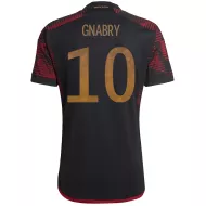 Germany Away Soccer Jersey Custom GNABRY #10 World Cup Jersey 2022 - bestsoccerstore