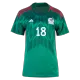 Mexico Home Soccer Jersey Custom A.GUARDADO #18 World Cup Jersey 2022 - bestsoccerstore