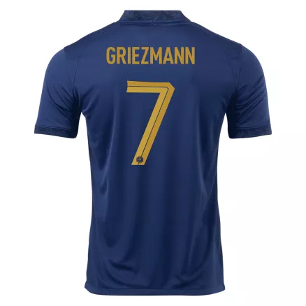 France Jersey Custom GRIEZMANN #7 Soccer Jersey Home 2022 - bestsoccerstore