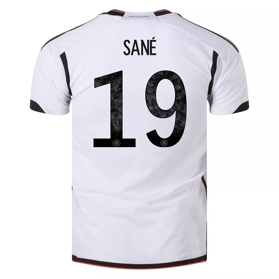 Germany Jersey Custom SANÉ #19 Soccer Jersey Home 2022 - bestsoccerstore