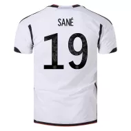 Germany Home Soccer Jersey Custom SANÉ #19 World Cup Jersey 2022 - bestsoccerstore