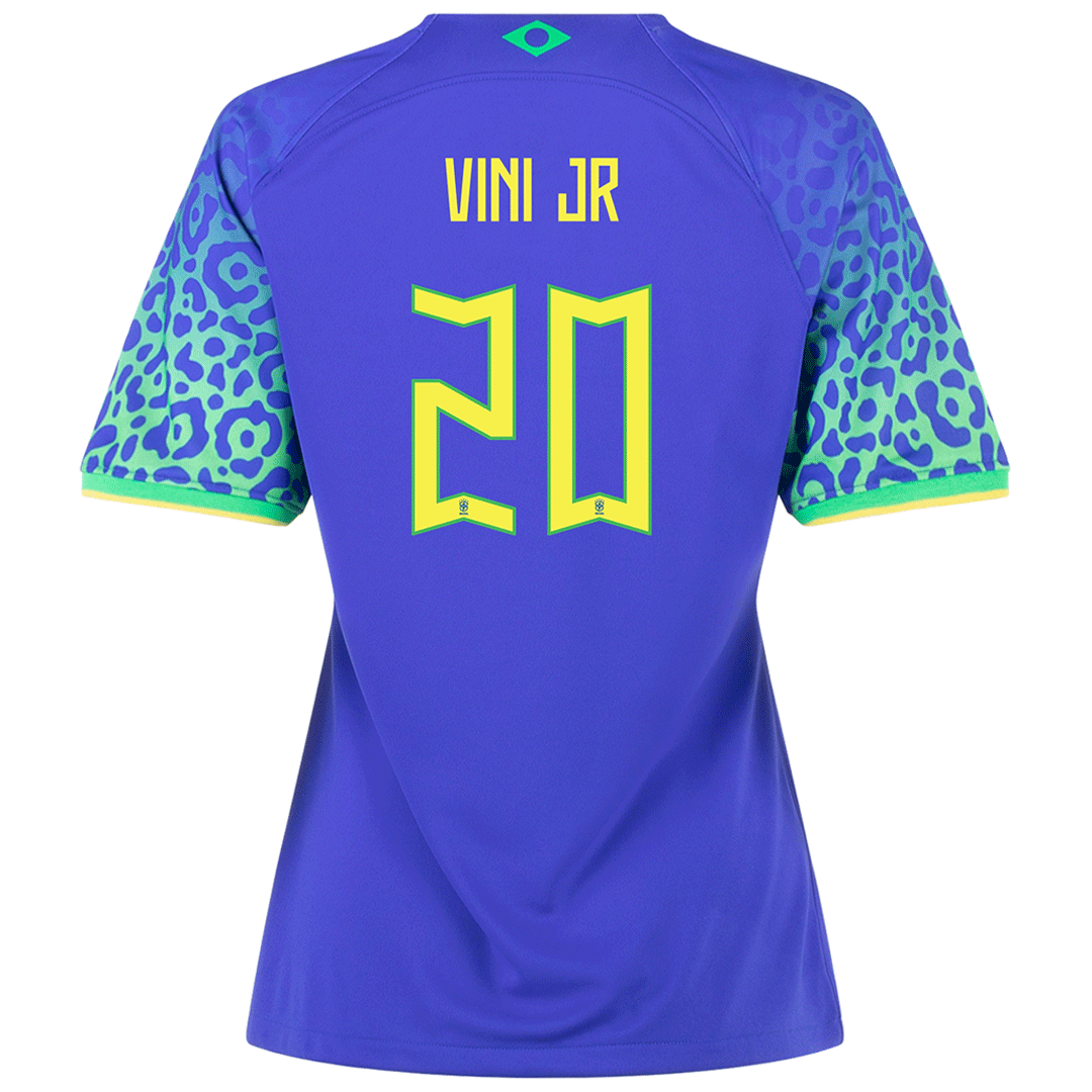 2022-23 Real Madrid Authentic Home Shirt Vini Jr. #20